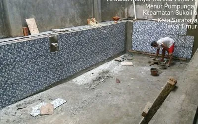 Pemasangan Keramik Kolam Renang